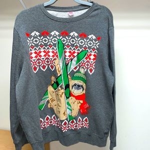 Men’s Lg Christmas Sweatshirt
